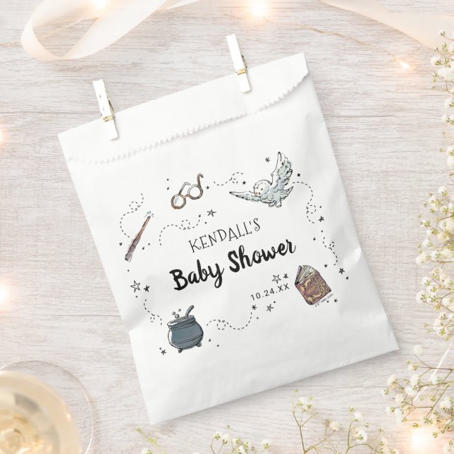 HARRY POTTER™ Baby Shower Favor Bag (Clipped)