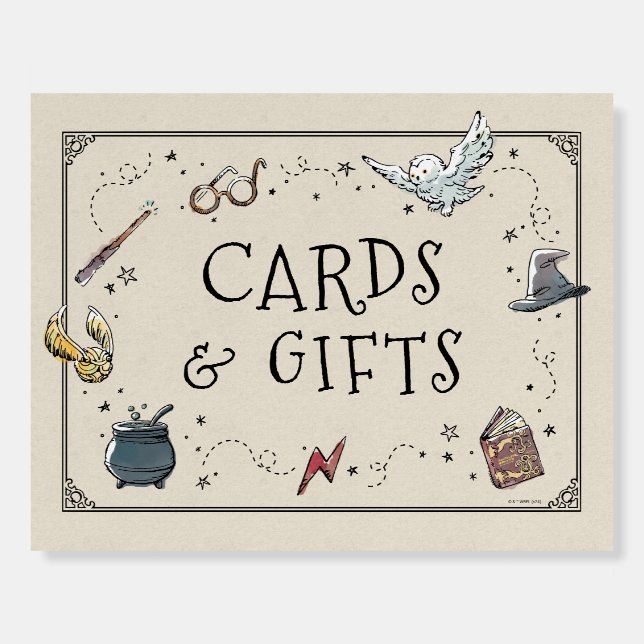 HARRY POTTER™ Baby Shower Foam Board (Front)