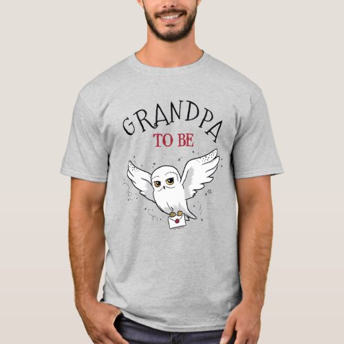 Harry Potter Baby Shower  Grandpa To Be T_Shirt