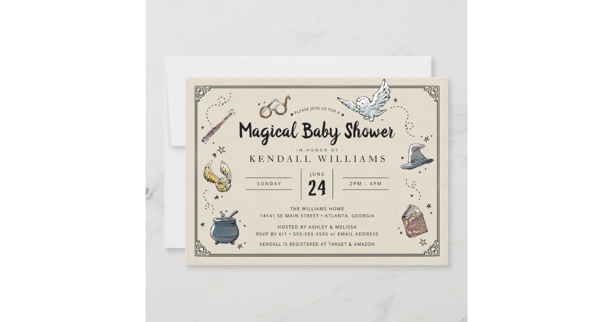 Harry Potter Baby Shower Invitation | Zazzle.com