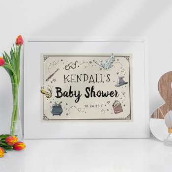 Harry Potter Baby Shower  Poster by harrypotter at Zazzle