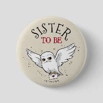 Harry Potter Baby Shower | Sister To Be Button