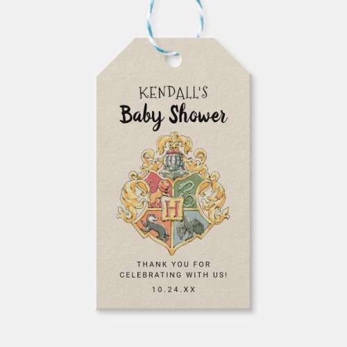 Harry Potter Baby Shower Thank You  Gift Tags