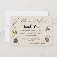 Harry Potter | Baby Shower Thank You Invitation