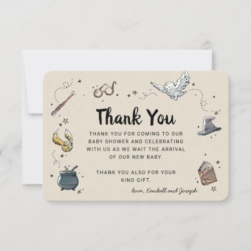 Harry Potter | Baby Shower Thank You