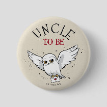 Harry Potter Baby Shower | Uncle To Be Button