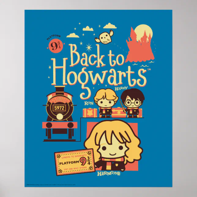 HARRY POTTER™ | BACK TO HOGWARTS™ POSTER | Zazzle