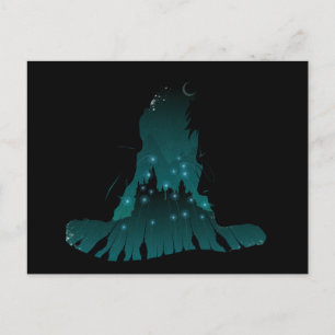 Harry Potter Battle Of Hogwarts Wizard Hat Postcard