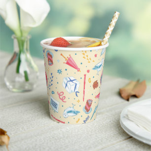 HARRY POTTER™ Birthday Celebration Pattern Paper Cups