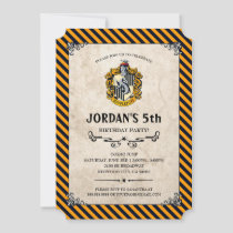 Harry Potter Birthday | Hufflepuff Invitation