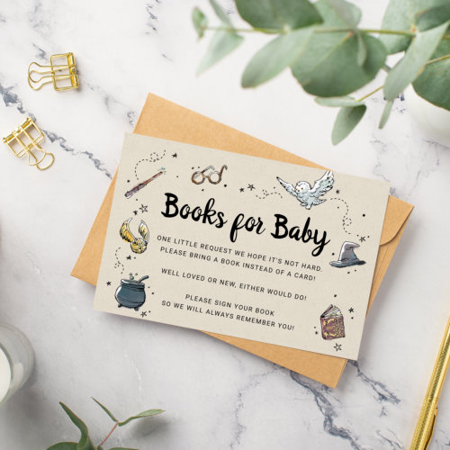 Harry Potter - Books for Baby Invitation