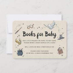 Harry Potter - Books for Baby Invitation