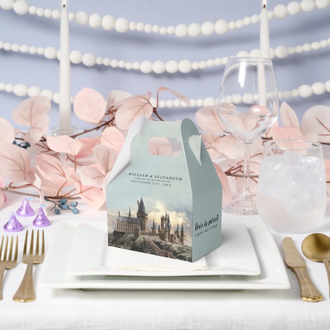 Harry Potter Bridal Shower Please Take One Favor Boxes (Wedding)