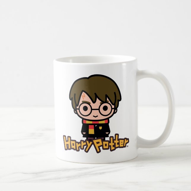 Harry Potter Cartoon Character Art Coffee Mug (Right)
