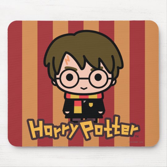 Harry Potter Cartoon Character Art Mouse Pad | Zazzle.com