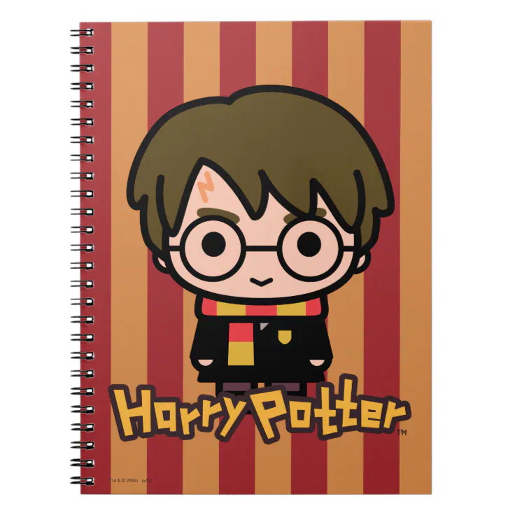 Harry Potter Cartoon Character Art Notebook | Zazzle