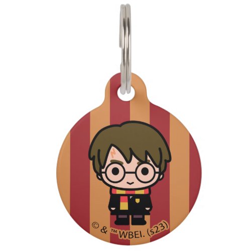 Harry Potter Cartoon Character Art Pet ID Tag