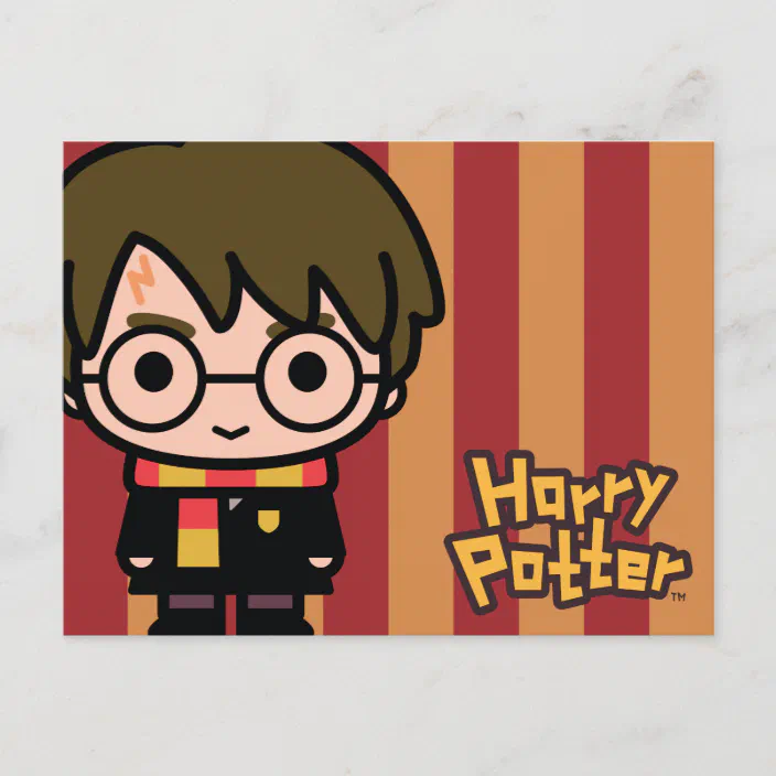 Harry Potter Cartoon Character Art Postcard Zazzle Com