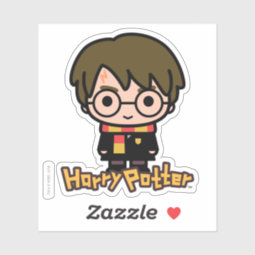 Harry Potter Cartoon Character Art Sticker | Zazzle