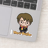 Gold Harry Potter Logo Sticker