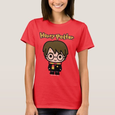 Harry Potter Cartoon Character Art T-shirt