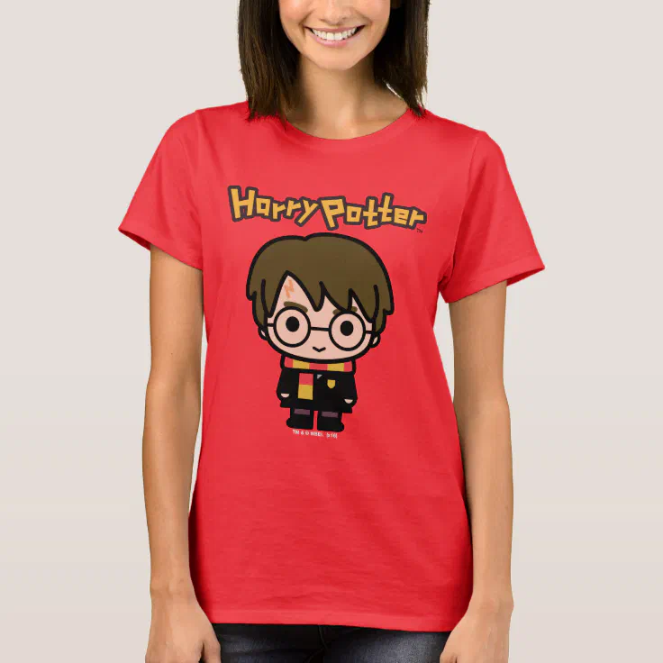 Harry Potter Cartoon Character Art T-Shirt | Zazzle