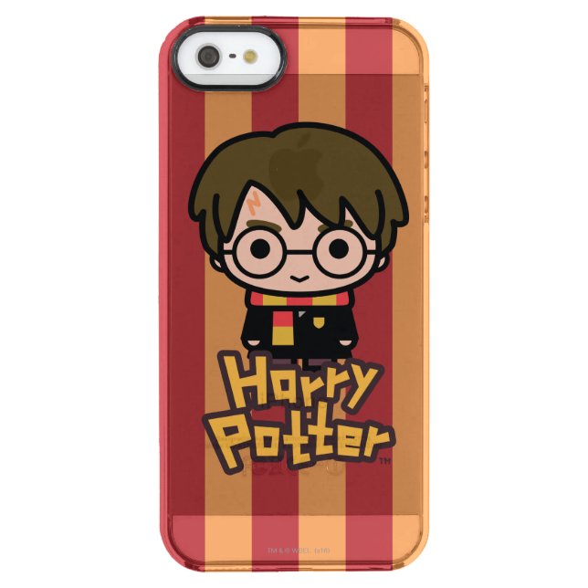 Harry Potter Cartoon Character Art Uncommon iPhone Case (Back)