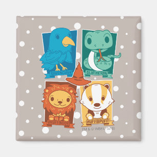 HARRY POTTER™ CARTOON HOGWARTS™ HOUSES MAGNET