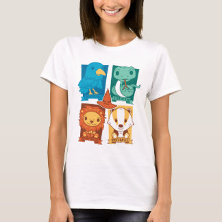 HARRY POTTER™ | CARTOON HOGWARTS™ HOUSES T-Shirt