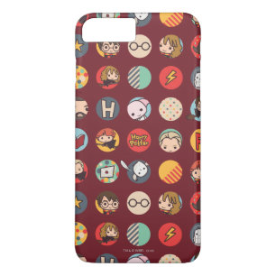 Harry Potter Cartoon Icons Pattern iPhone 8 Plus/7 Plus Case