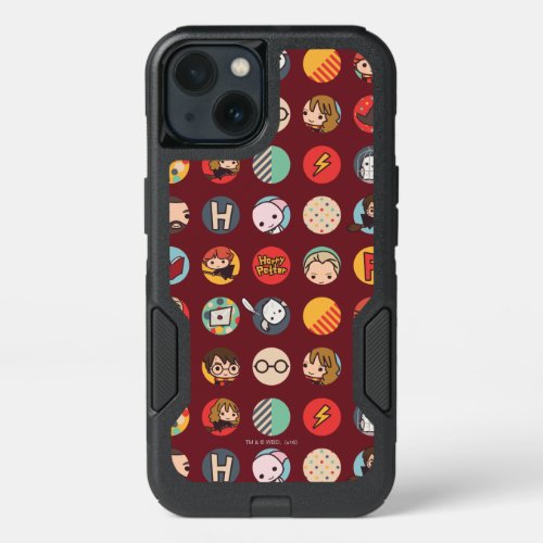 Harry Potter Cartoon Icons Pattern iPhone 13 Case