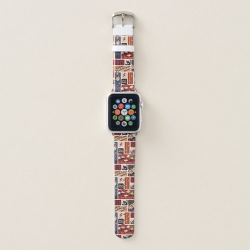 Harry Potter Cartoon Scenes Pattern Apple Watch Band