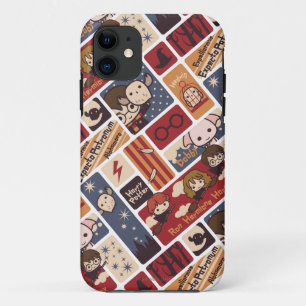Harry Potter Cartoon Scenes Pattern iPhone 11 Case