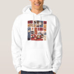 Harry Potter Cartoon Scenes Pattern Hoodie