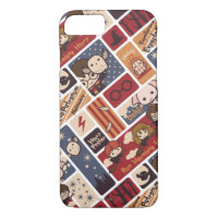 Harry Potter Cartoon Scenes Pattern iPhone 7 Case