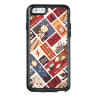 Harry Potter Cartoon Scenes Pattern OtterBox iPhone 6/6s Case