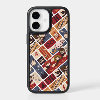Harry Potter Cartoon Scenes Pattern iPhone 17 Case