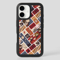 Harry Potter Cartoon Scenes Pattern iPhone 16 Case
