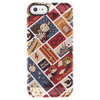 Harry Potter Cartoon Scenes Pattern Clear iPhone SE/5/5s Case