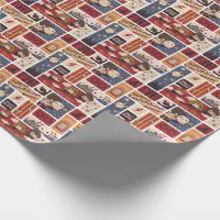 GRAPHICS & MORE Harry Potter Button Pattern Gift Wrap Wrapping Paper Rolls