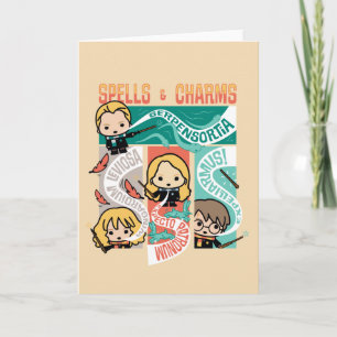 HARRY POTTER™ CARTOON SPELLS & CHARMS CARD