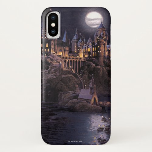 Harry Potter Castle  Great Lake to Hogwarts iPhone XS Case