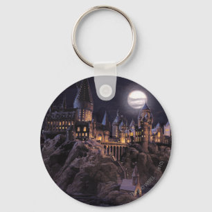 Harry Potter Castle Great Lake to Hogwarts Keychain