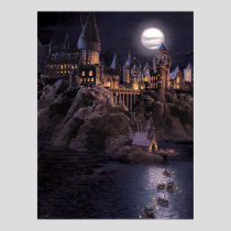 Harry Potter Castle | Great Lake to Hogwarts Poster