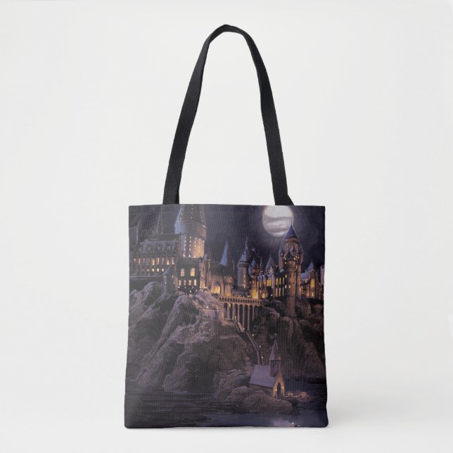 Harry Potter Castle | Great Lake to Hogwarts Tote Bag (Front)