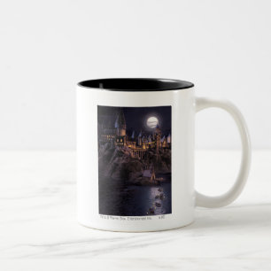 Harry Potter Castle   Great Lake to Hogwarts Two-Tone Coffee Mug