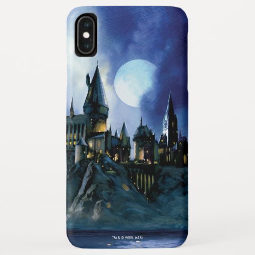 Harry Potter Castle  Hogwarts at Night iPhone XS Max Case