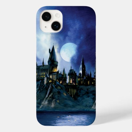 Harry Potter Castle | Hogwarts At Night Case-mate Iphone 14 Plus Case