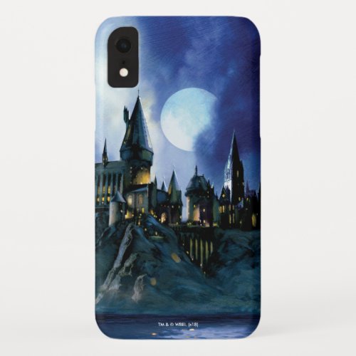 Harry Potter Castle  Hogwarts at Night iPhone XR Case