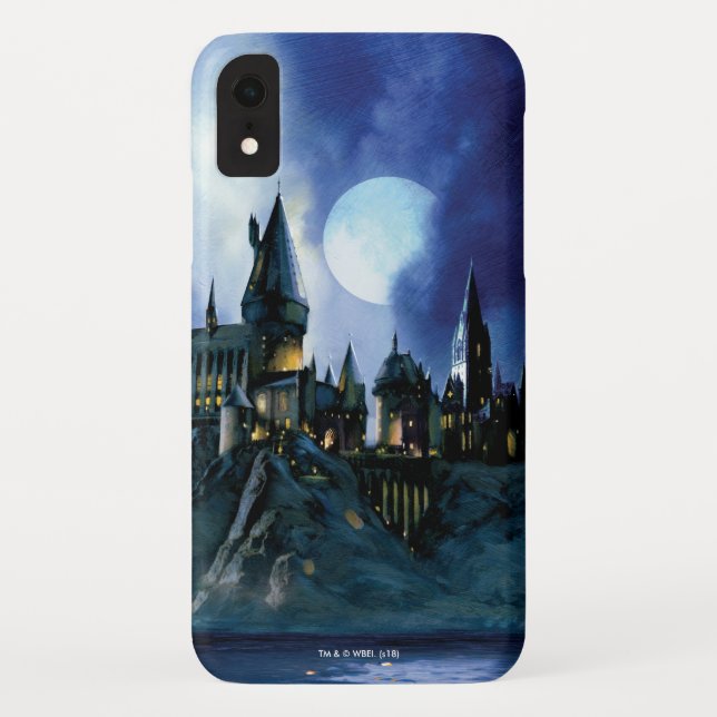 Harry Potter Castle | Hogwarts at Night Case-Mate iPhone Case (Back)